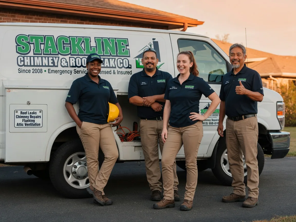 Chimney flashing repair company in Duncan, OK